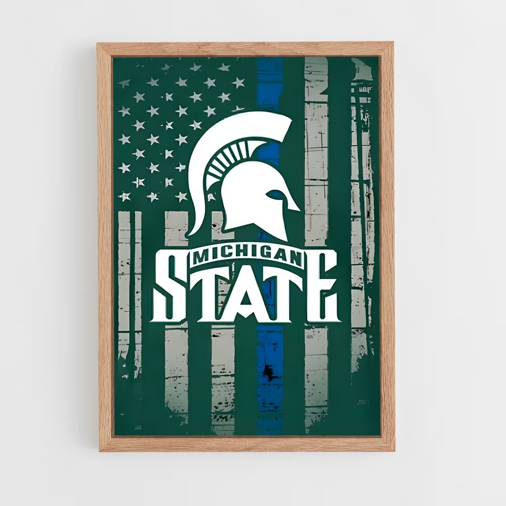 Poster Spartans Forever – affiche Basketball (vue 4)